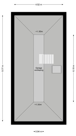 Floorplan - Molenstraat 32, 5087 BN Diessen